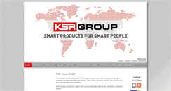 Desktop Screenshot of ksr-group.com